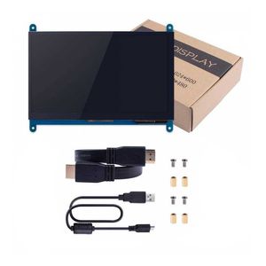 نمایشگر 7 اینچ لمسی دارای ورودی HDMI مناسب برای انواع برد های دارای پورت HDMI رزولوشن 1024×600