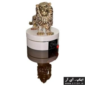 میز چرخان شارژی ( دوار  rotary table ) مدل 10 سانتی متر بدون نیاز به برق / دارای ولوم تنظیم سرعت /  مناسب جهت دکوراسیون / عکس برداری / پردازش تصویر / تبلیغات محصول مغازه فروشگاه مجتمع تجاری موبایل رایانه ساعت عینک و ...