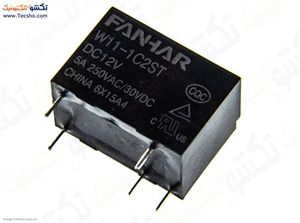 RELE 12V 5A 5PIN FANHAR W11-1C2ST