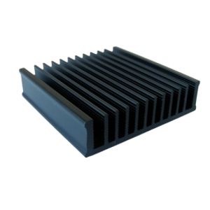 هیت سینک مشکی مربعی سایز 50x50x12.8mm