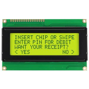 LCD کاراکتری 20×4 بک لایت سبز
