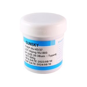 خمیر قلع نیم کیلویی تیپ 4 مارک SUNSKY مدل MJ-503