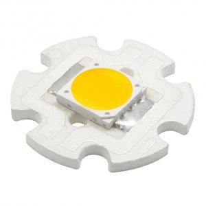 LED COB سفید آفتابی 5W-6V مارک PROLIGHT OPTO با هیت سینک سرامیکی مدل PG1C-5LWS