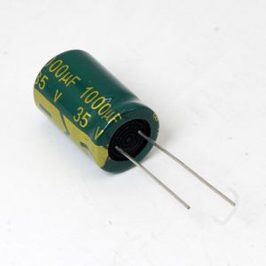 خازن الکترولیتی 1000UF35V-10X20-105C-GREEN