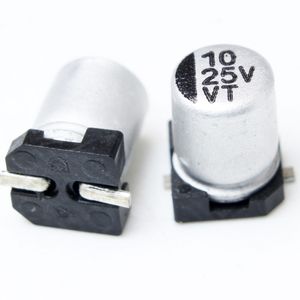 خازن الکترولیت اس ام دی 10UF/25V SMD (4X5.4MM)