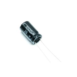 خازن الکترولیتی 1000UF25V-10X17-105C-BLACK