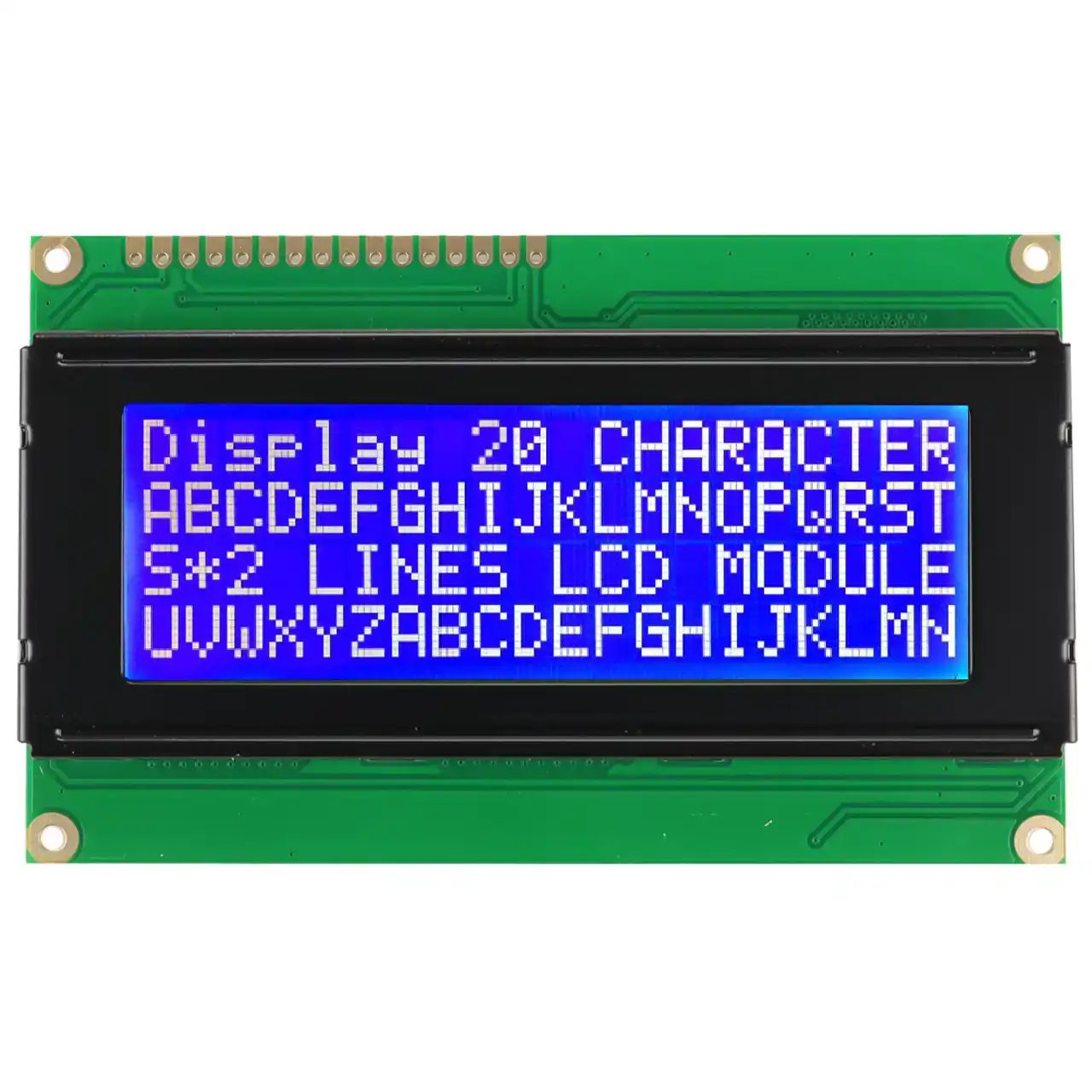 LCD کاراکتری 20×4 بک لایت آبی