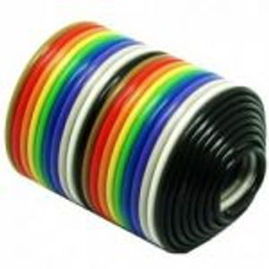 کابل فلت 16 رشته رنگی