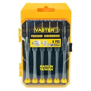 ست 6 عددی پیچ گوشتی فلزی ساعتی واستر تایوانی VASTER VSP002