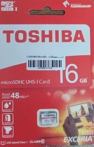 کارت حافظه TOSHIBA MICROSD 16GB