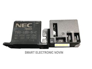 رله NEC NT90 12V-1C-40A  جا پیچ دار