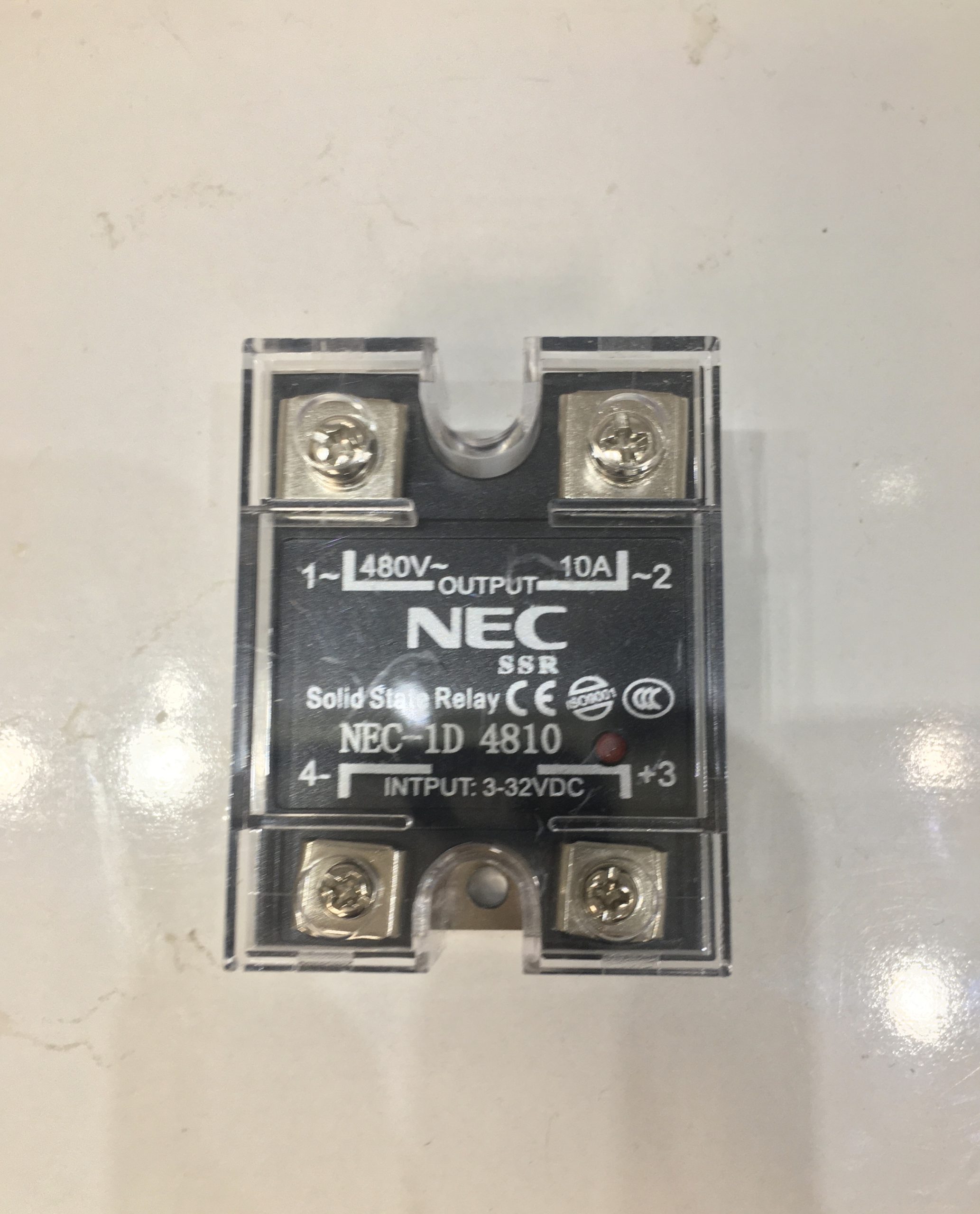 رله NEC  SSR-3~32VDC  480VAC-10A