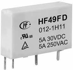 رله HONGFA HF49FD-012-1H11-4PIN -5A