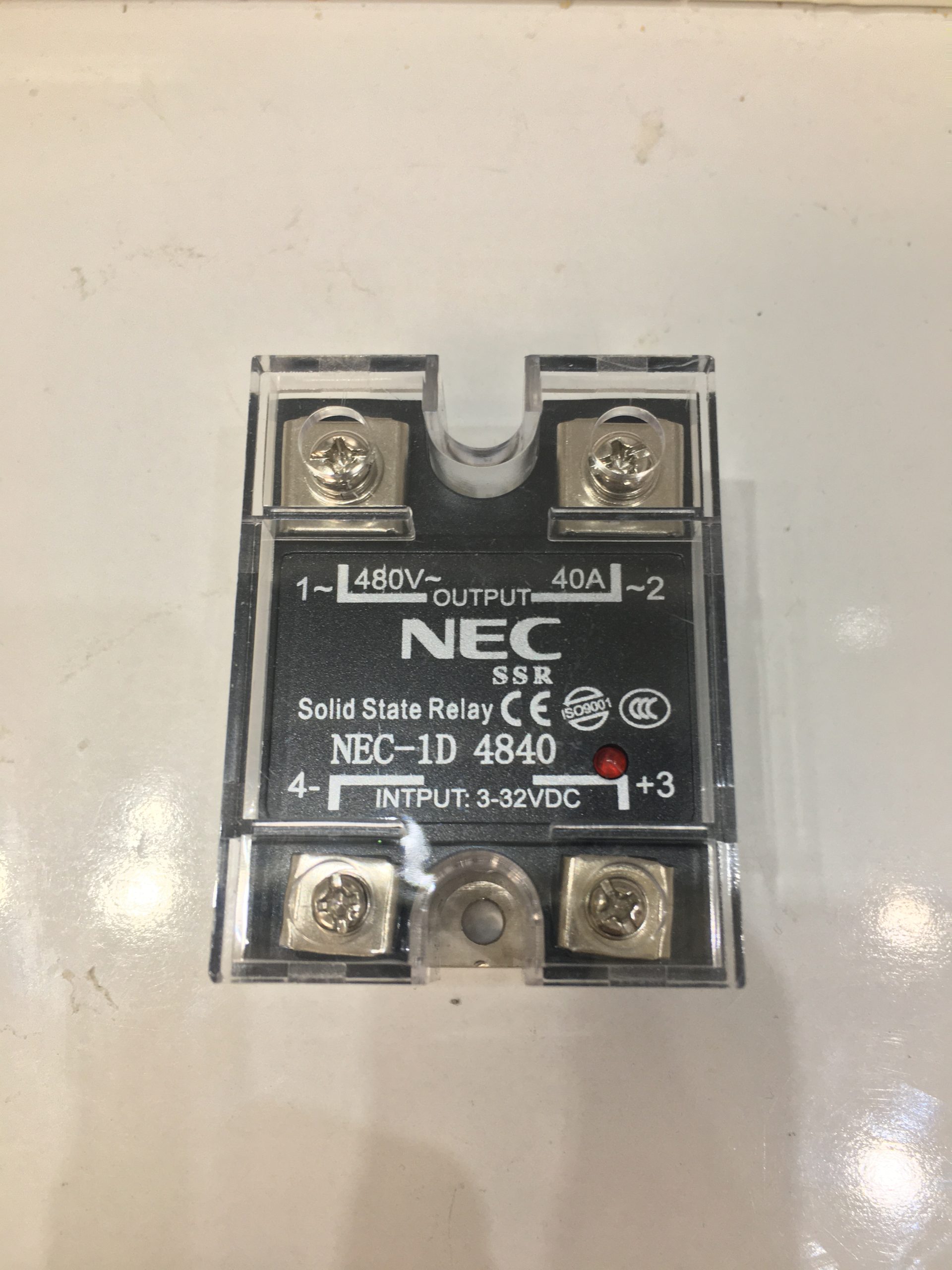 رله NEC  SSR-3~32VDC  480VAC-40A