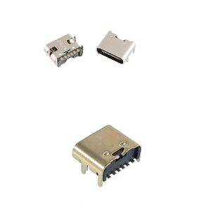 کانکتور Type-C مادگی 6pin با هولدر 4 پایه