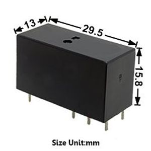 Relay Y14F-SS-112LW-115 8Pin 16A 12V 0.4W Yuanze | 00