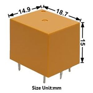 Relay JQC-3F(T73)-12VDC 5Pin 7A 12V 0.36W Qianji | 01