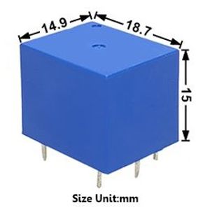 Relay JQC-3F(T73)-12VDC 5Pin 5A 12V 0.36W Qianji | 00