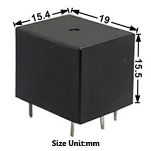 Relay HJR-3FF-S-Z-12VDC 5Pin 5A 12V 0.36W Tianbo | 00