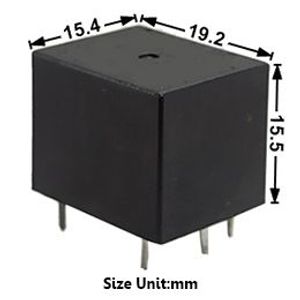 Relay Y3F-SS-112D 5Pin 10A 12V 0.36W Yuanze | 00