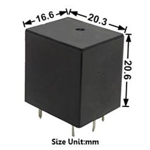 Relay Y3F-SS-124DU 5Pin 10A 24V 0.36W Yuanze | 00