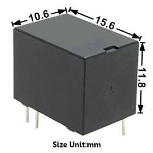 Relay HRS1KH-S-DC12V 5Pin 1A 12V 0.2W HKE | 00