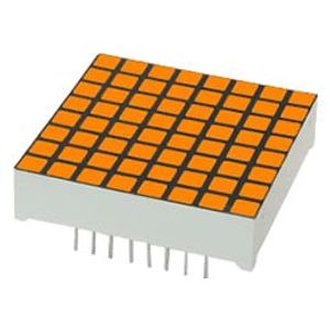 LED Dot Matrix 8×8 Orange | 00