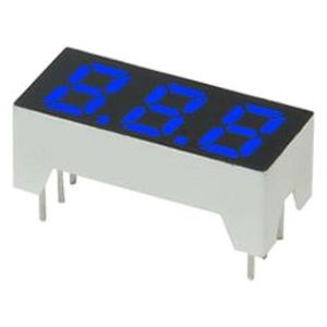 LED 7Seg 3Digits Blue 0.24″ | 00