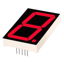 LED 7Seg 1Digits Red 1.50″ | 00