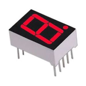 LED 7Seg 1Digits Red 0.56″ | 00