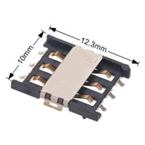 SimCard Nano Push Pull 6 Pin MUP | 02