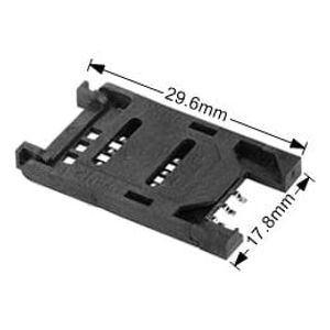 SimCard Hinged 6 Pin MUP | 00