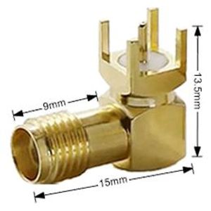 Connector SMA Jack (Female) Right 9mm | 00