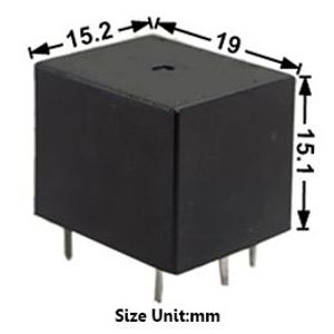 Relay MM-12VDC-CF 5Pin 7A 12V 0.35W RHD | 00