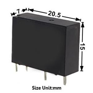 Relay BJS-SS-112LM 4Pin 5A 12V 0.2W AFE | 00