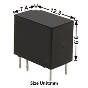 Relay YSA-SS-112L 6Pin 1A 12V 0.15W Yuanze | 00