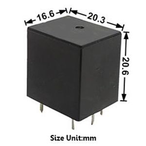 Relay Y3F-SS-105DU 5Pin 10A 5V 0.36W Yuanze | 00