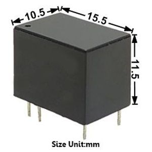 Relay YSK-SS-124L 6Pin 3A 24V 0.2W Yuanze | 00