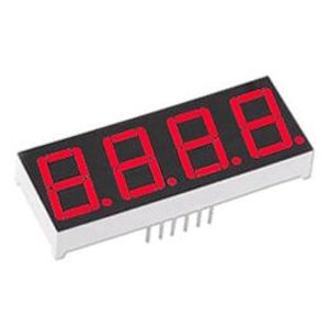 LED 7Seg 4Digits Red 0.56″ | 00