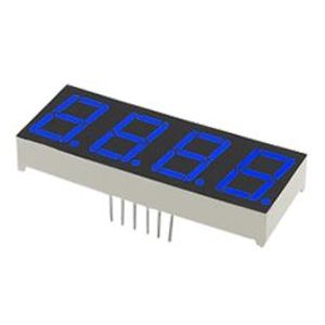 LED 7Seg 4Digits Blue 0.56″ | 00