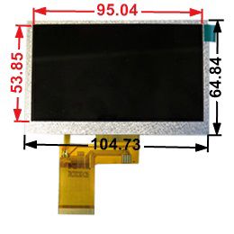 LCD TFT 4.3″ IPS 480×272 DISEN | 00