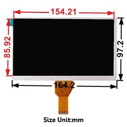 LCD TFT 7″ IPS 1024×600 DISEN | 00