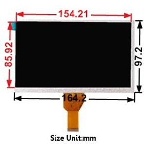 LCD TFT 7″ IPS 1024×600 DISEN | 00