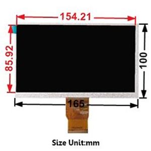 LCD TFT 7″ TN 1024×600 DISEN | 00