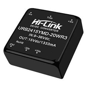 DC-DC Module URB2415YMD-20WR3 15V 20W Hi-Link | 00