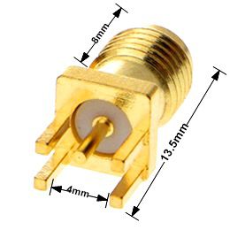 Connector SMA Jack (Female) ST 8mm | 01