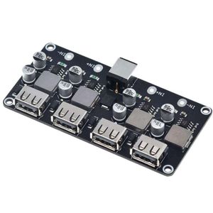 ماژول کاهنده ولتاژ فست شارژ QC3.0 با خروجی USB چهار پورت