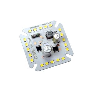 چیپ LED DOB سفید 20W با ورودی 220 ولت سایز 47x47mm