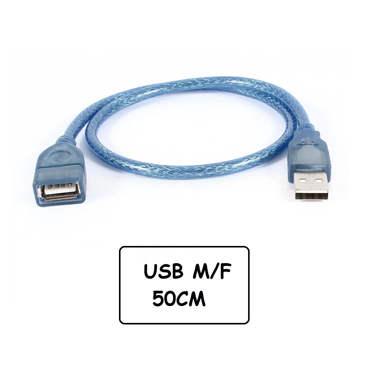 کابل افزایش طول کوتاه 2.0 USB طول 50 سانتی متر