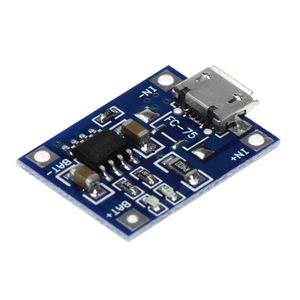 ماژول شارژر باتری لیتیومی TP4056 با Micro USB